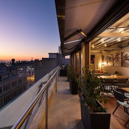 S Hotel Boutique Soluň Exteriér fotografie The rooftop bar at the hotel