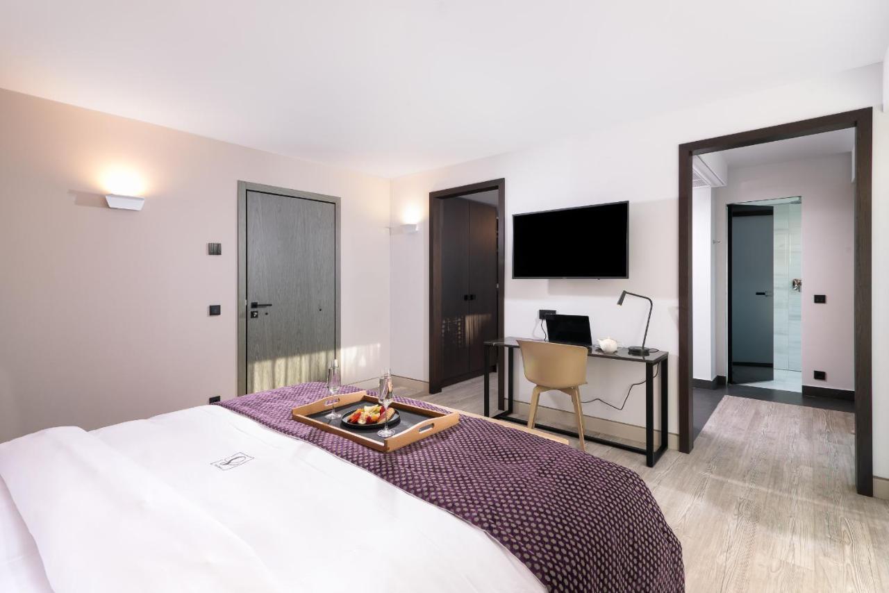 S Hotel Boutique Soluň Exteriér fotografie A room at the hotel
